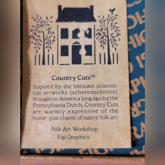 Vintage 70's Framed Scherenschnitte By Figi Graphics Happiness Begins With Love - Picture 3 of 5